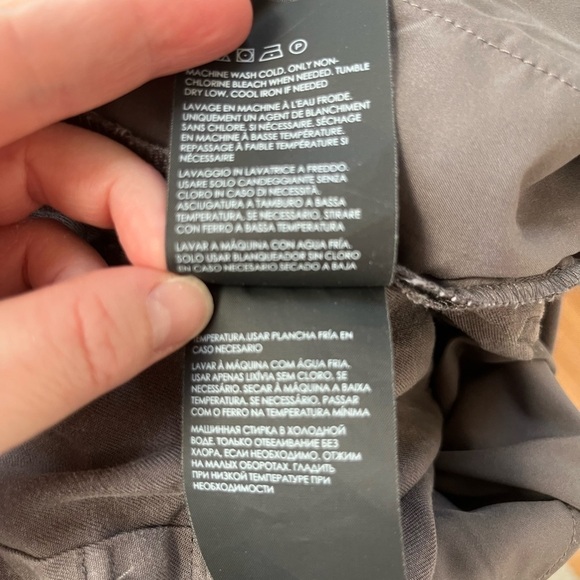 Club Monaco Gray Utility Belted Jumpsuit - Picture 9 of 9